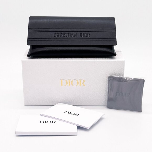 NEW DIOR SHINY BLACK MEN DIOR SUNGLASSES - Picture 3 of 3